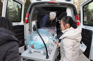 绥棱县妇婴监护型护送