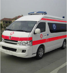 绥棱县上汽大通救护车